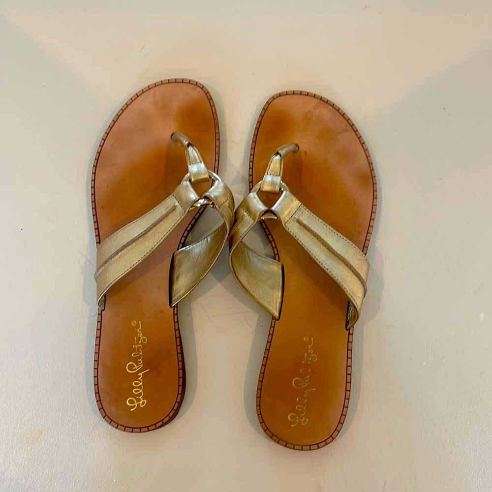 lily Pulitzer flip flop